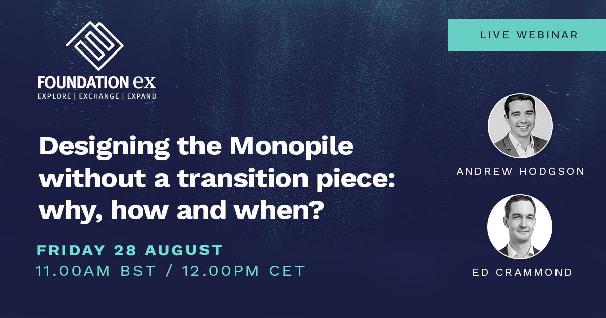 Webinar on demand: Designing the Monopile without a transition piece: why, how and when?