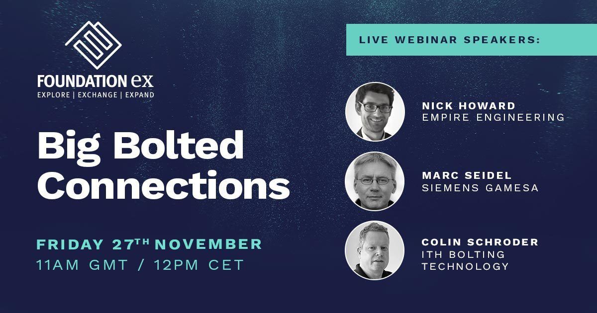 Webinar on demand: Big Bolted Connections