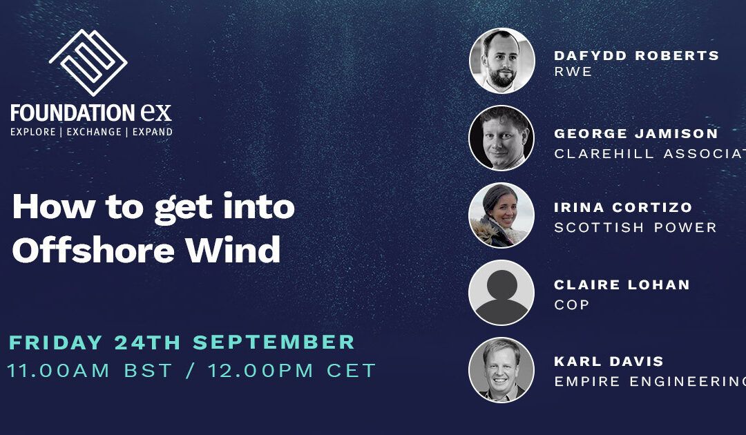 Webinar on demand: How to get into Offshore Wind?