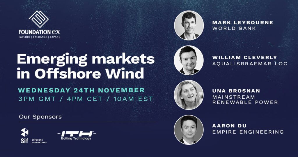September speakers for How to get into Offshore wind
