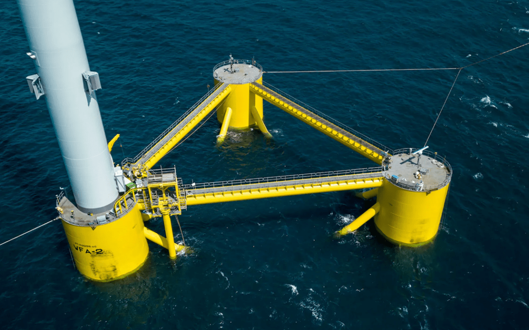Wave forces on large structures in offshore wind